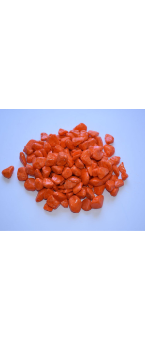 AKVARYUM TAŞI 10 KG ( BOYUT NO: 3 )  RENK: TURUNCU